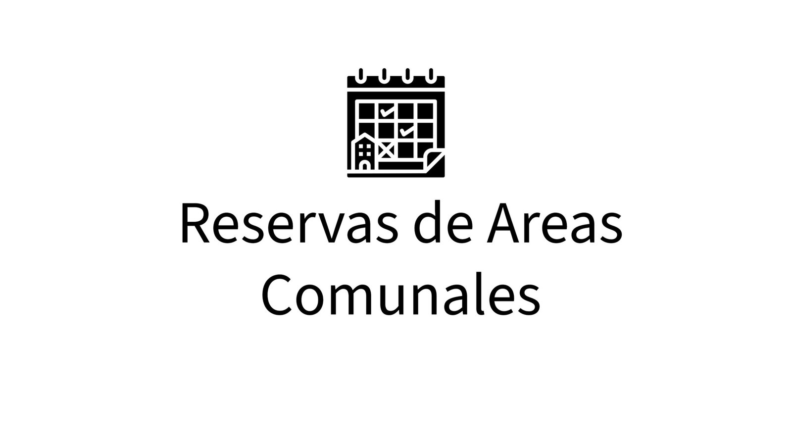 Reservar Áreas